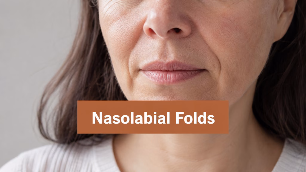 Nasolabial fold filler — supporting the mid-face rather than overfilling the crease, House of Glam HQ Portsmouth
