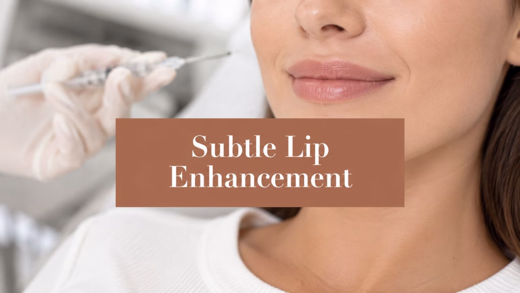 Lip filler for a subtle lip enhancement