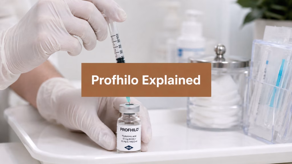 Profhilo injection showing what Profhilo treatment involves