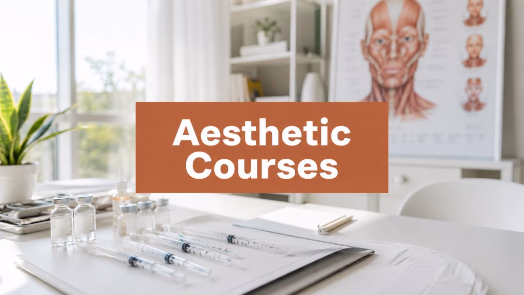 Medical training on aesthetic courses for beginners