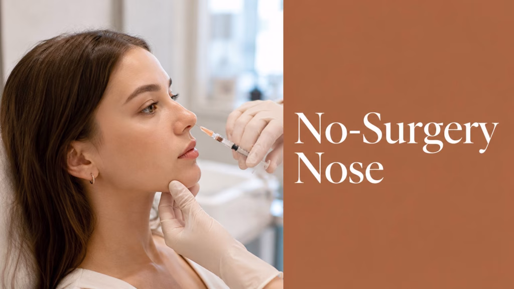Nose filler used for a non-surgical nose job