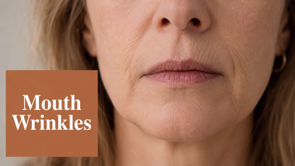 Around the mouth wrinkles — marionette lines, nasolabial folds and lip lines compared, House of Glam HQ Portsmouth
